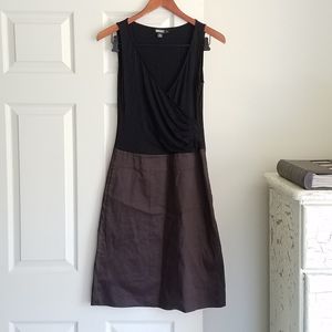 DKNY 6 Dress Black Brown Excellent Overall Conditi